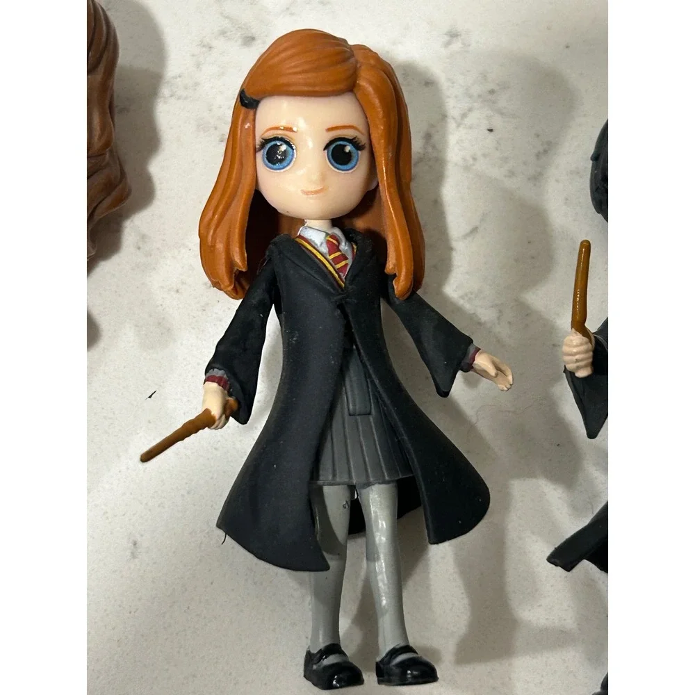 Harry Potter Magical Minis Figure Set Harry Ginny Hermione Cho Blaise 5pc Lot